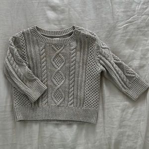 Baby Gap cable knit sweater